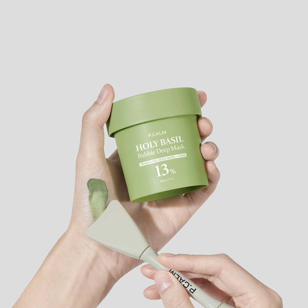 P.CALM Holy Basil Bubble Deep Mask