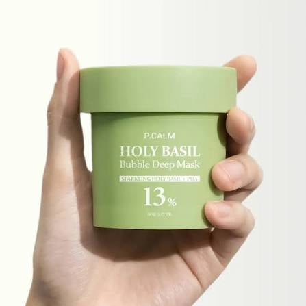 P.CALM Holy Basil Bubble Deep Mask